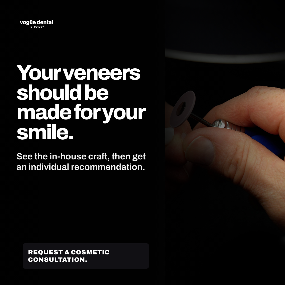 Second finished Vogue Dental Studios image ad